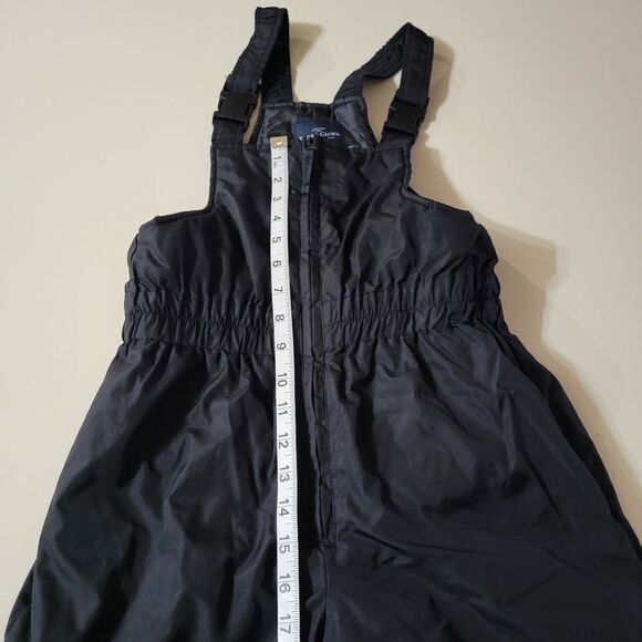 Faded Glory Unisex Kids Black Snow Bibs Pants - Picture 4 of 12